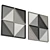 UV Unwrapped Wall Art Set 3D model small image 5