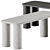 Found PAUSE Bench Set - Medium & Big 3D model small image 2