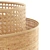 Rattan Double Shade Pendant Light 3D model small image 3