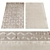 Minimalist Rug Collection 481 3D model small image 2