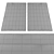 Minimalist Rug Collection 481 3D model small image 4