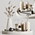 Elegant Decor Set with Modifiers 3D model small image 3