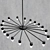 Modern Galileo Pendant Lamps 3D model small image 2