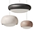 Gema Stone Glass Pendant Light 3D model small image 1