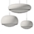 Gema Stone Glass Pendant Light 3D model small image 3