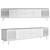 Sleek Marble TV Stand 3D model small image 2