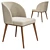 Elegant Taranto Chair 3D model small image 1