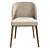 Elegant Taranto Chair 3D model small image 2