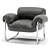 Elegant So Good Armchair Model 3D model small image 1