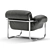 Elegant So Good Armchair Model 3D model small image 4