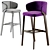 Modern Nora 1532 Chair Design 3D model small image 3