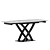 Lorenzo Folding Table with Ceramic Tabletop 3D model small image 1