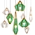 Sleek Pendant Lighting Fixture 3D model small image 1