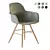 ZUIVER ALBERT KUIP Armchair: Modern Design 3D model small image 1