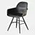 ZUIVER ALBERT KUIP Armchair: Modern Design 3D model small image 2