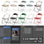 Plia Vintage Folding Chair 3D model small image 2