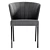 Modern Gray Kristin Chair 3D model small image 3