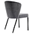 Modern Gray Kristin Chair 3D model small image 5