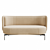 Modern Joe Low Back Sofa 3D model small image 2