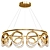 Elegant BRIDE Designer Chandelier 3D model small image 2