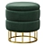 Elegant Zlata Pouf - TM525 3D model small image 3