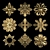 Ornamental Element Pack Set 15 3D model small image 1