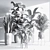 Lush Indoor Plant Set 3D model small image 4