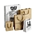 Versatile Paper Bags Set 3D model small image 3