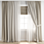  3D Curtain Model Kit 3D model small image 1