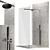 Agape Kaa Waterfall Shower System 3D model small image 1