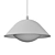 Sleek Nordic Pendant Lighting 3D model small image 1