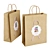 MeshSmooth Paper Bag Set 3D model small image 3