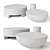 Bolinas Set by Pottery Barn 3D model small image 1