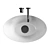 Elegant Evora Washbasin: Exquisite Design 3D model small image 2