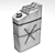 Portable Fuel Canister 3D model small image 5