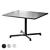 Modern Fredericia Pato Table: Model 4681 3D model small image 8