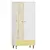 Modern Mustard Wardrobe Dikins-2 3D model small image 1