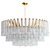 Elegant Lorelei Crystal Chandelier 3D model small image 1