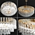 Elegant Lorelei Crystal Chandelier 3D model small image 2