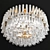 Elegant Lorelei Crystal Chandelier 3D model small image 3