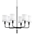 Elegant Gideon Chandelier Model 3D model small image 1