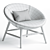 Modern Muse Armchair: Davis Furniture 3D model small image 3