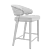 Modern Design Counter Stool Set 3D model small image 5