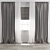 Vintage Curtain 3D Model Collection 3D model small image 4