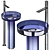 Vallvé NILO Basin Fixture 3D model small image 6