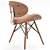 Stylish Hidalgo Side Chair 3D model small image 4