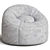 Cocomelon Polyester Round Bean Bag 3D model small image 6