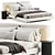 Zenit Bed: Modern Luxury Design 3D model small image 1