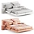 Zenit Bed: Modern Luxury Design 3D model small image 4