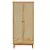  Roshal 2 Wood Wardrobe Cabinet 3D model small image 2